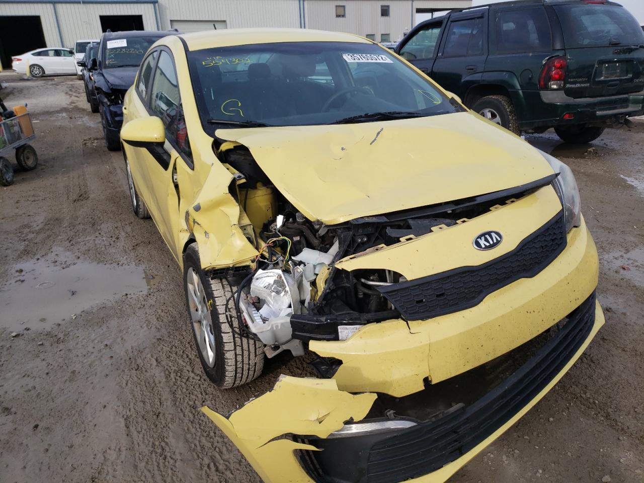 Photo 9 from auction – 2016 KIA RIO LX with VIN KNADM4A38G6554302