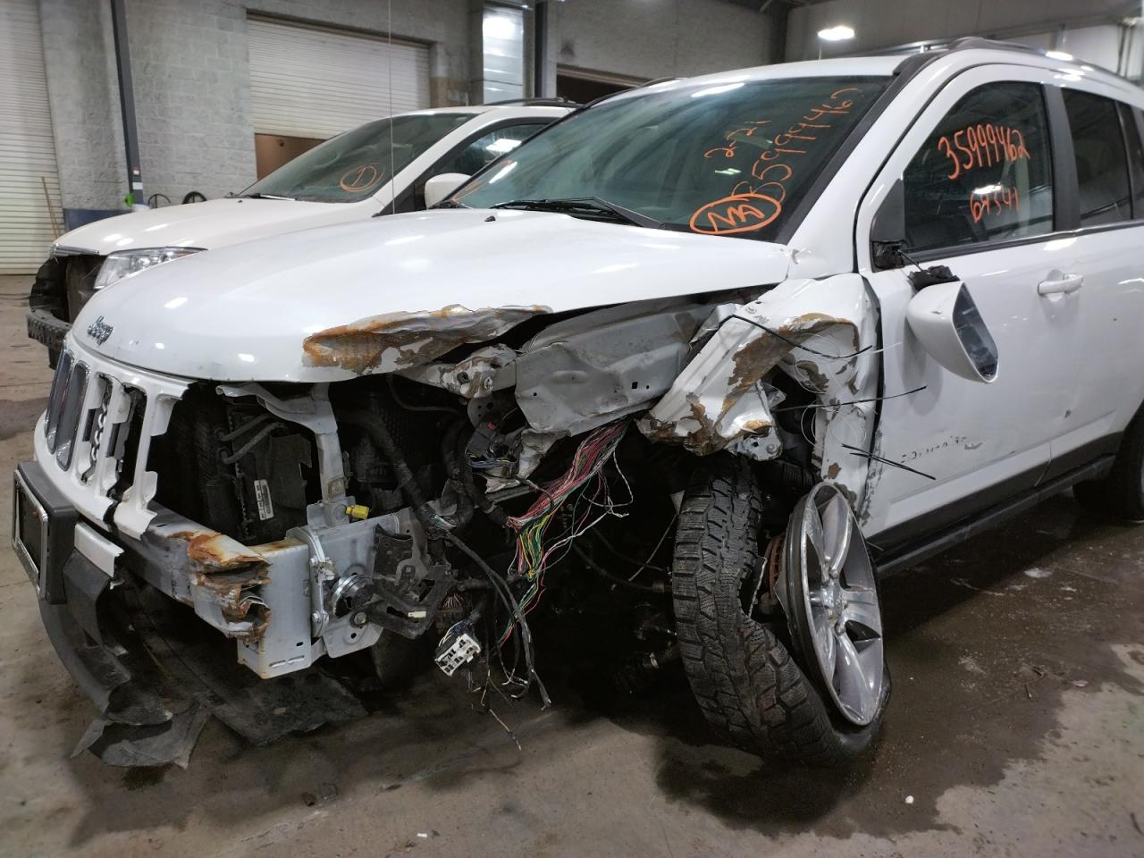 Фото 9 с аукциона – 2017 JEEP COMPASS LA с VIN 1C4NJDEB3HD193009