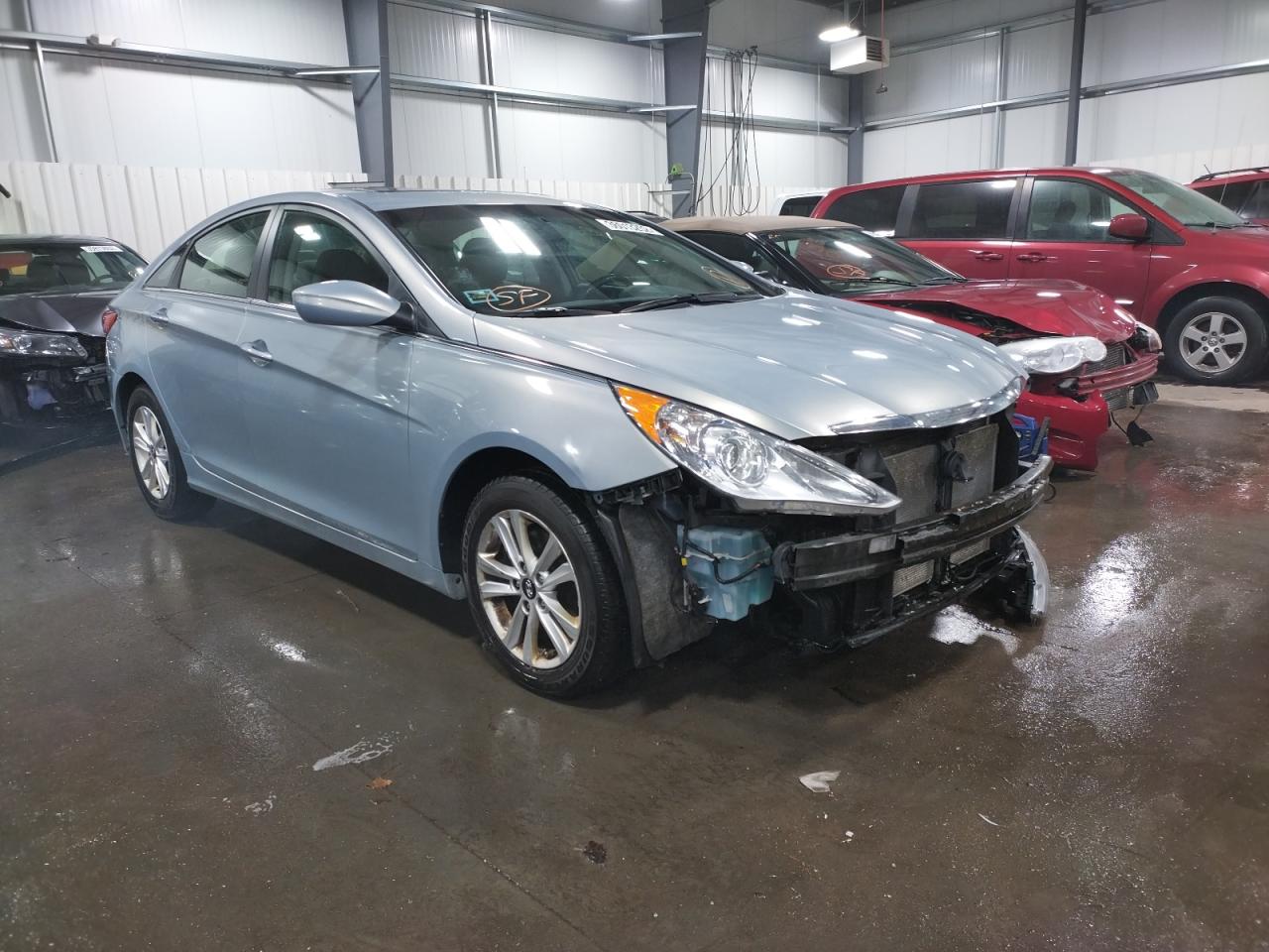 HYUNDAI SONATA GLS 2012 with VIN 5NPEB4AC6CH332645 - Photo from auction
