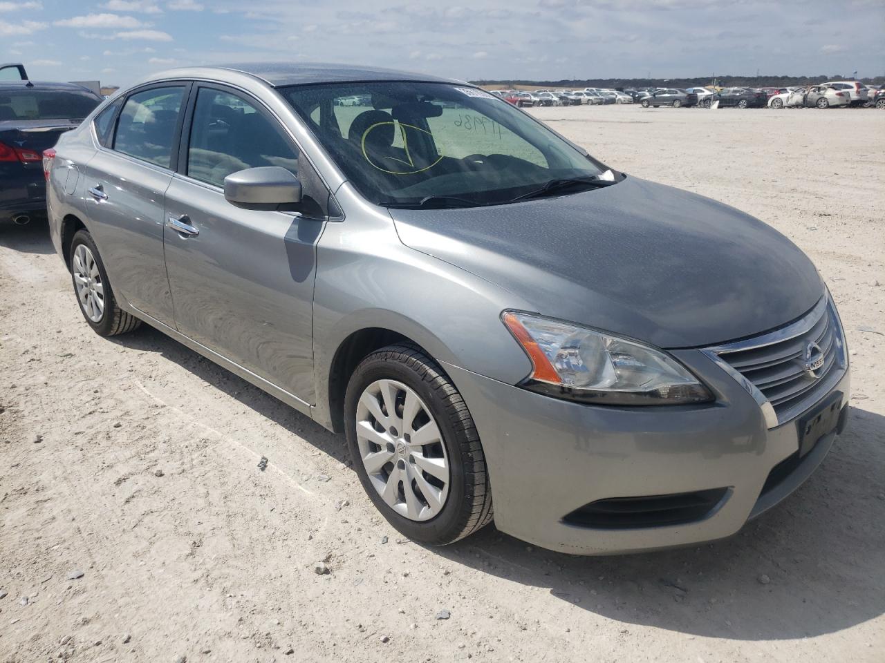 Photo 9 from auction – 2014 NISSAN SENTRA S with VIN 3N1AB7AP1EL644557