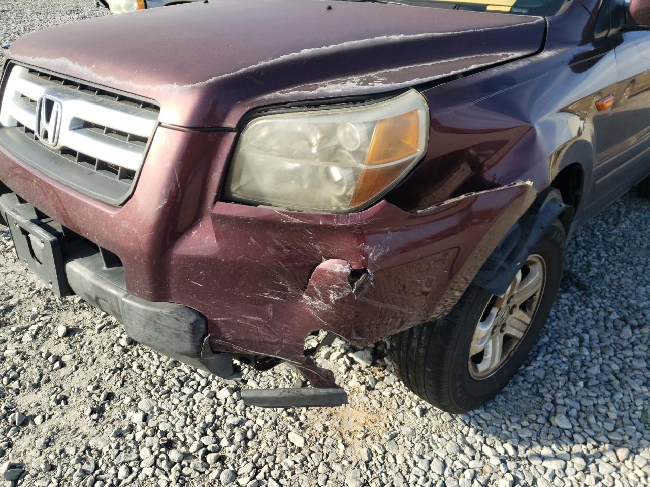 Photo 9 from auction – 2008 HONDA PILOT VP with VIN 5FNYF28288B008802
