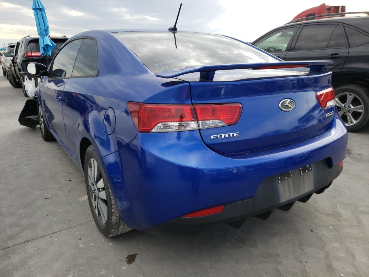 Photo 3 from auction – 2013 KIA FORTE EX with VIN KNAFU6A27D5655635