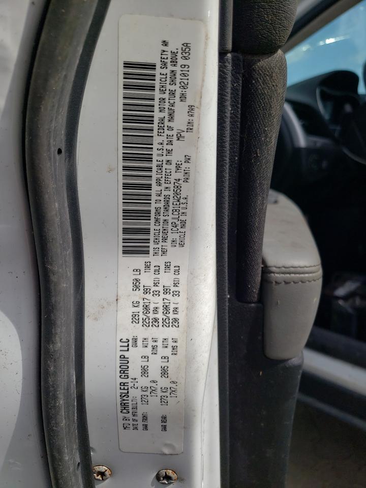 Photo 10 from auction – 2014 JEEP CHEROKEE L with VIN 1C4PJLCB1EW205874