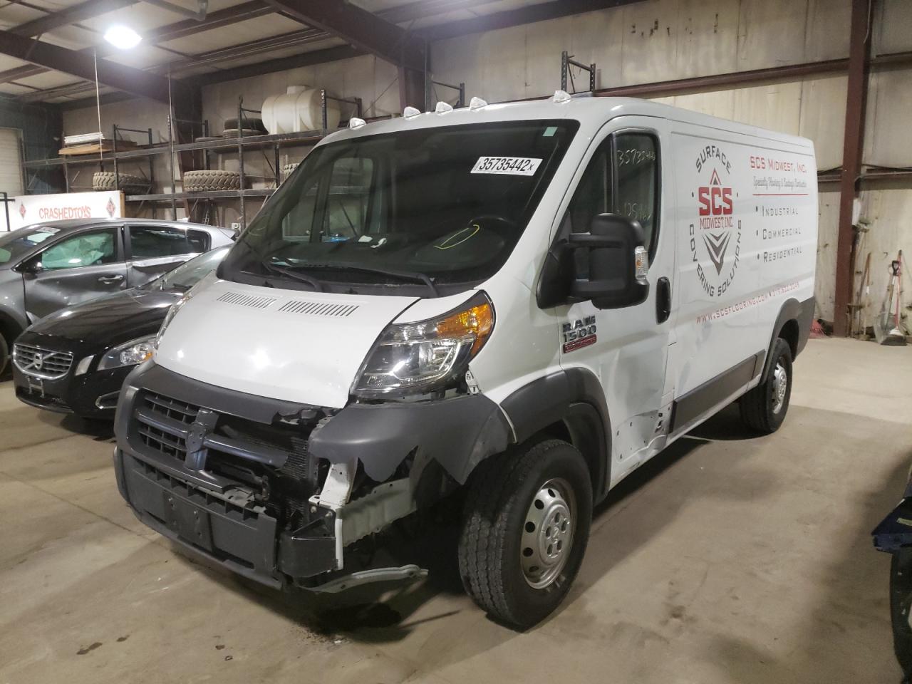 Photo 2 from auction – 2015 RAM PROMASTER with VIN 3C6TRVAG6FE504071