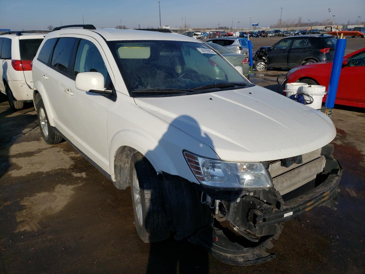 DODGE JOURNEY SX 2017 with VIN 3C4PDCBG8HT537681 - Photo from auction