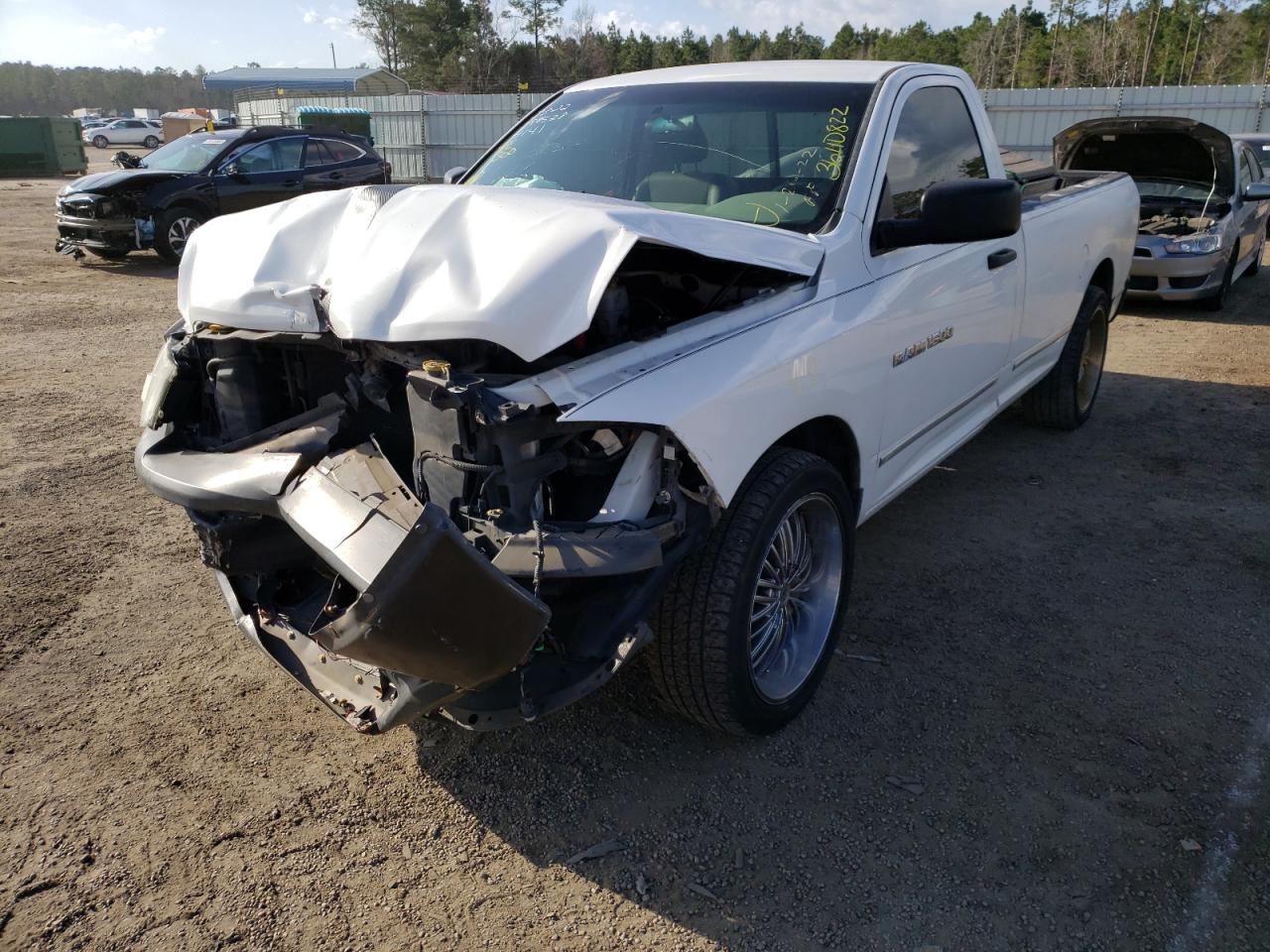 Photo 2 from auction – 2012 DODGE RAM 1500 S with VIN 3C6JD6DP3CG204141