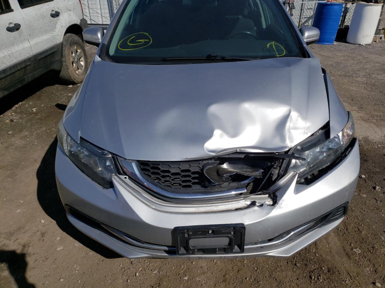 Photo 9 from auction – 2014 HONDA CIVIC LX with VIN 19XFB2F5XEE225091