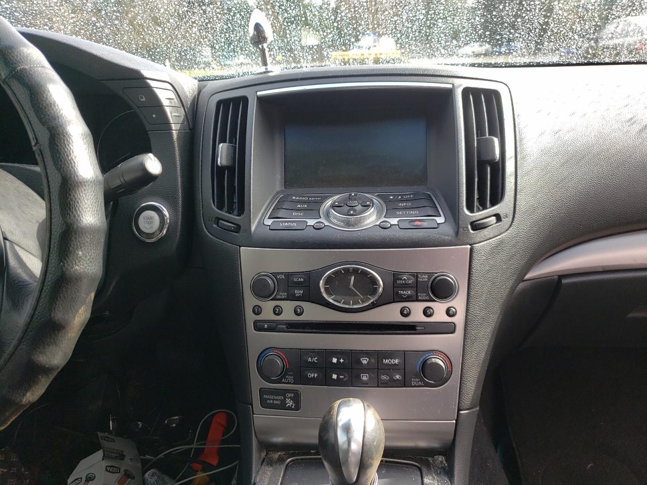 Photo 9 from auction – 2012 INFINITI G37 BASE with VIN JN1CV6AP6CM934404