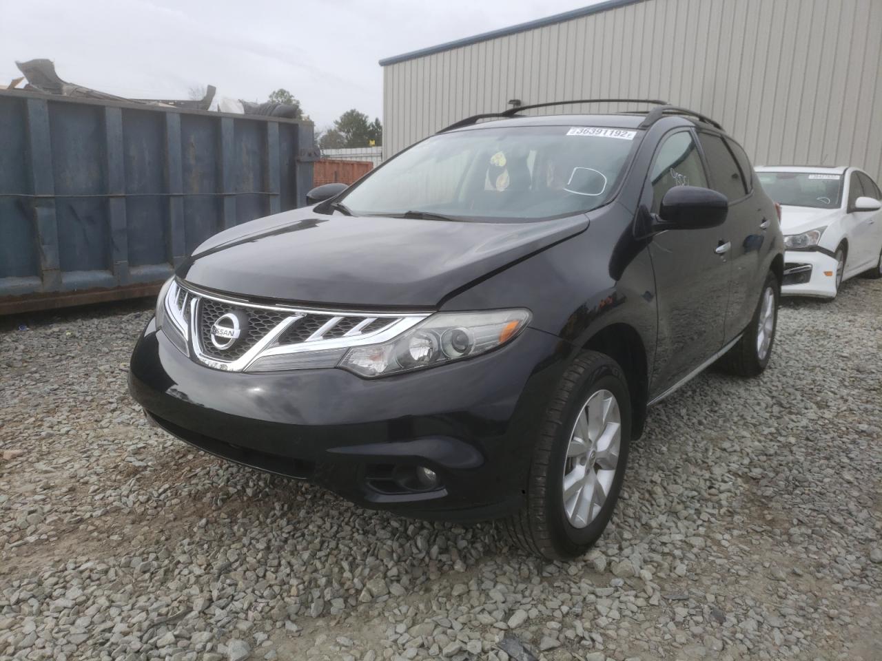 Photo 2 from auction – 2014 NISSAN MURANO S with VIN JN8AZ1MW3EW511337