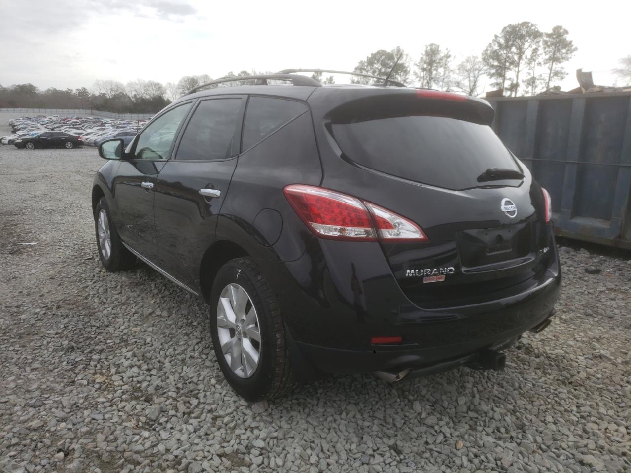 Photo 3 from auction – 2014 NISSAN MURANO S with VIN JN8AZ1MW3EW511337