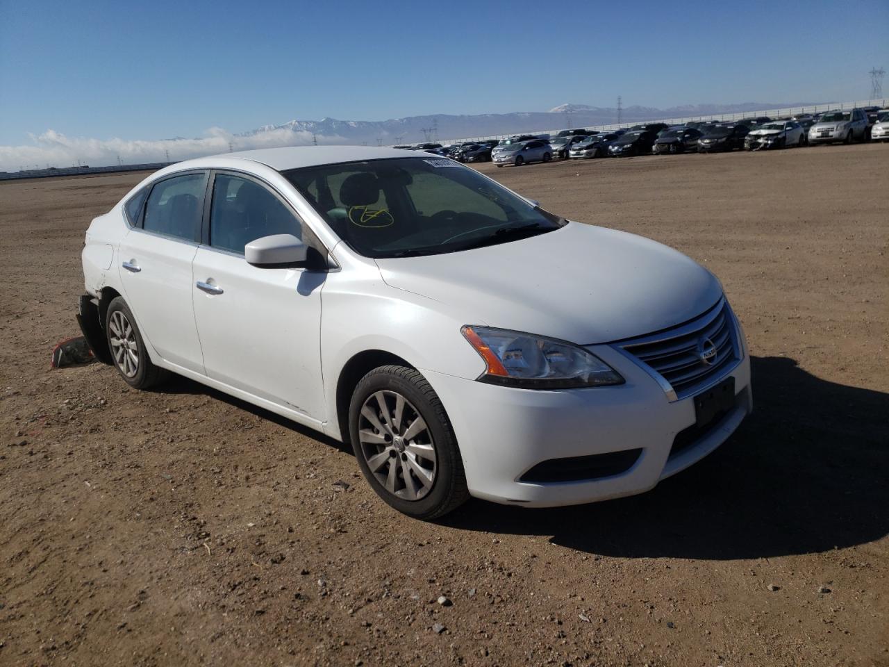 NISSAN SENTRA S 2014 with VIN 3N1AB7AP5EY245217 - Photo from auction