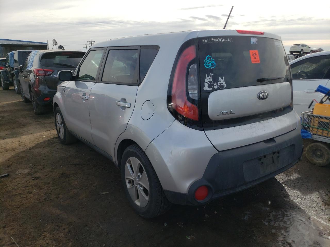 Zdjęcie 3 z aukcji – 2015 KIA SOUL z VIN KNDJN2A23F7775670