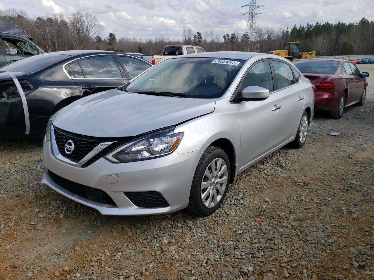 Photo 2 from auction – 2019 NISSAN SENTRA S with VIN 3N1AB7AP1KY425709