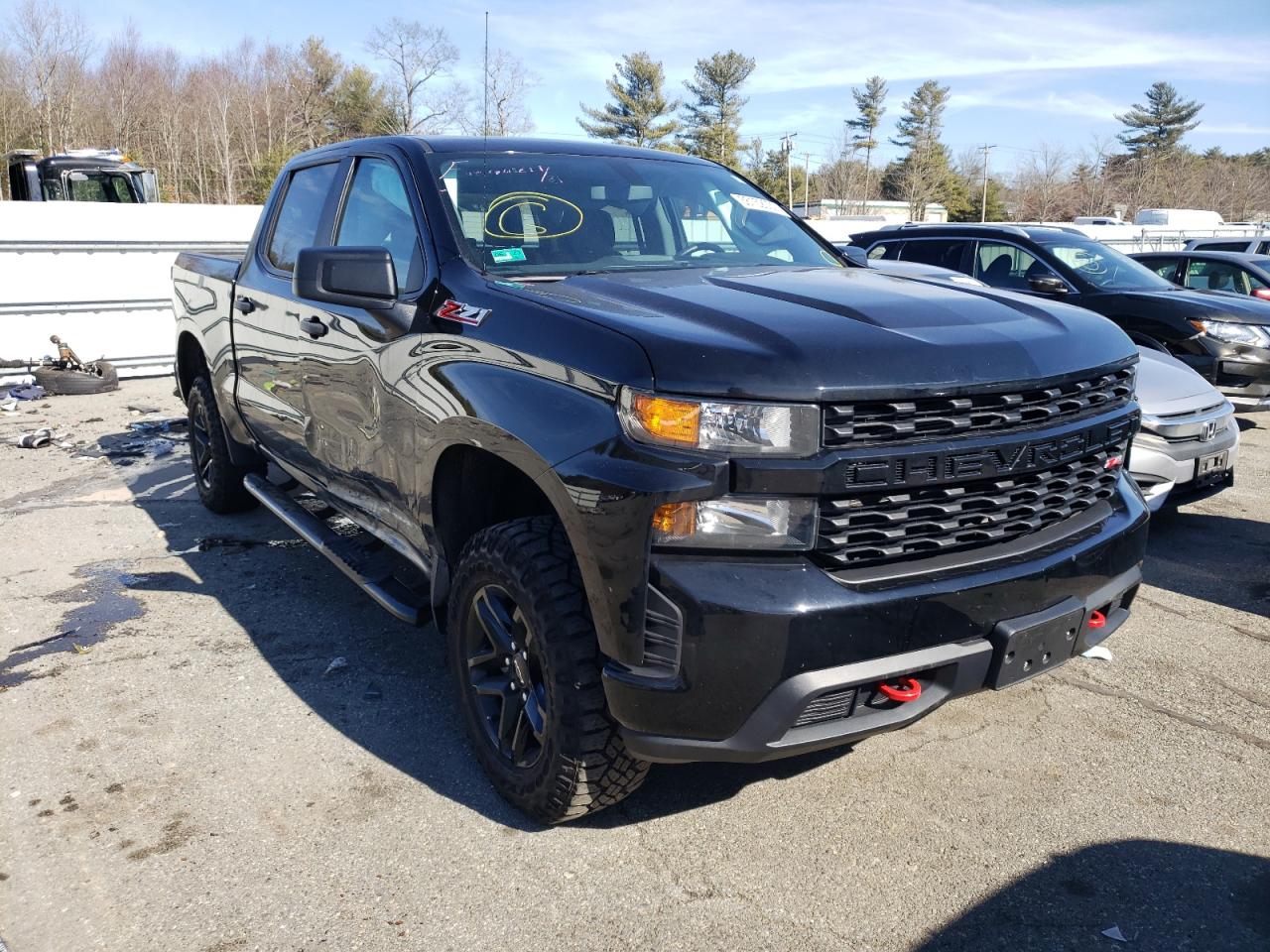 CHEVROLET SILVERADO 2019 with VIN 3GCPYCEF6KG157956 - Photo from auction