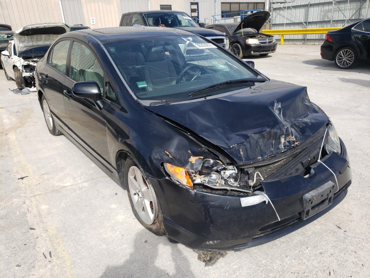 HONDA CIVIC EX 2007 with VIN 1HGFA16817L097455 - Photo from auction