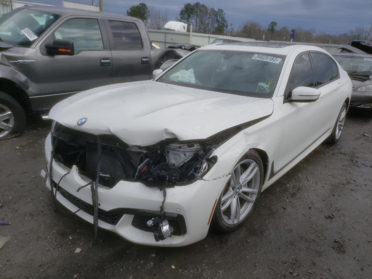 Photo 2 from auction – 2018 BMW 740 XI with VIN WBA7E4C58JGV23660