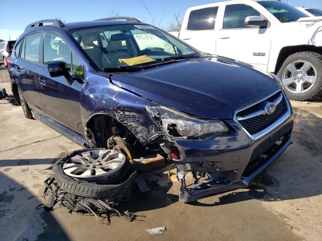 SUBARU IMPREZA SP 2016 with VIN JF1GPAP67GH290555 - Photo from auction