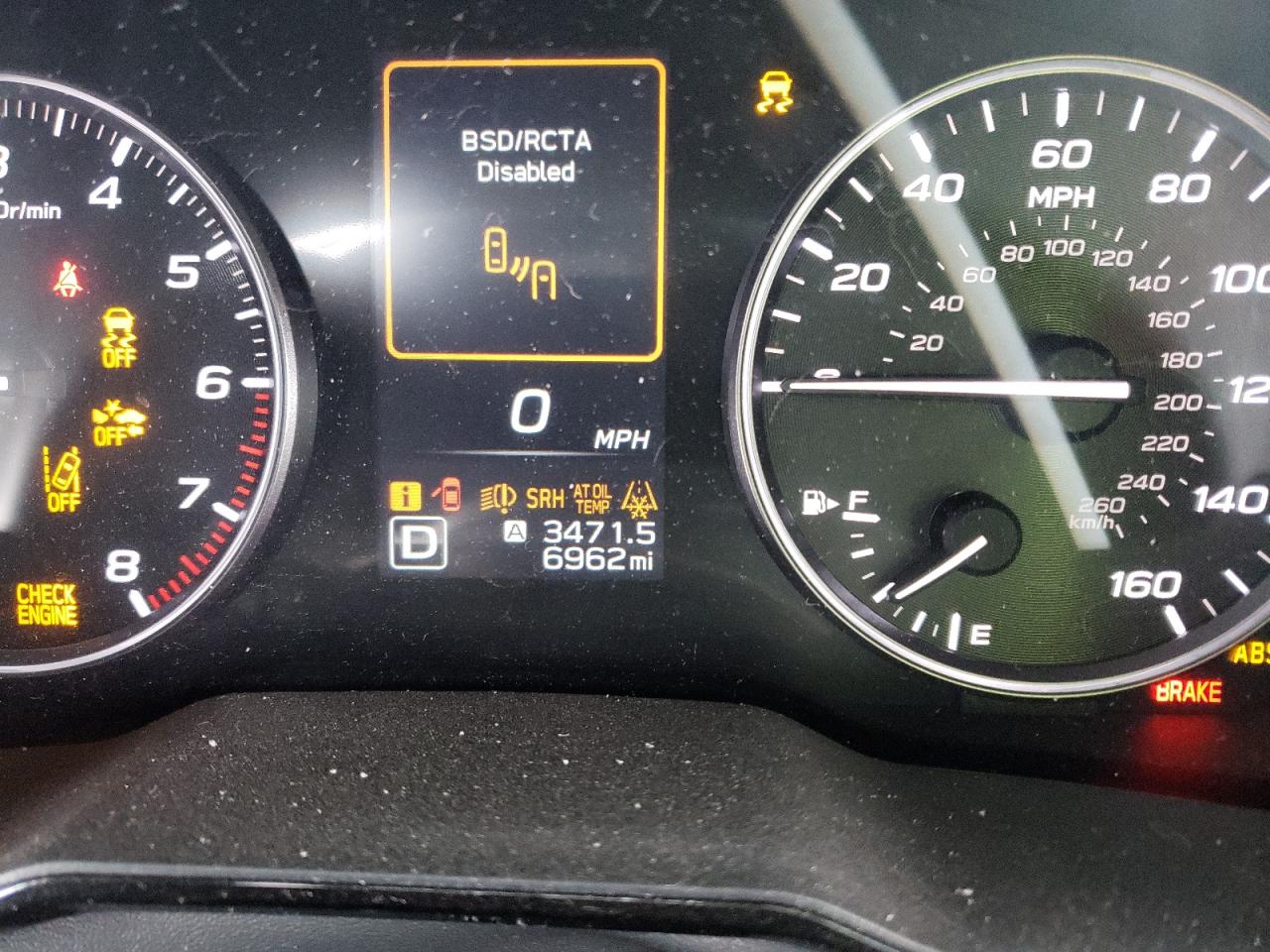 Photo 8 from auction – 2021 SUBARU OUTBACK PR with VIN 4S4BTAFC4M3177769