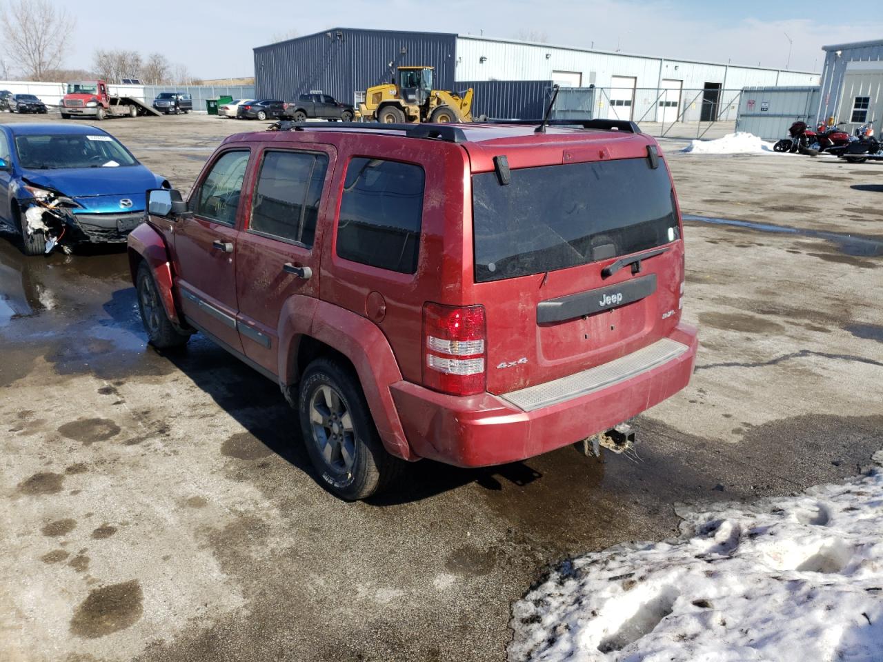 Photo 3 from auction – 2008 JEEP LIBERTY SP with VIN 1J8GN28K08W154792