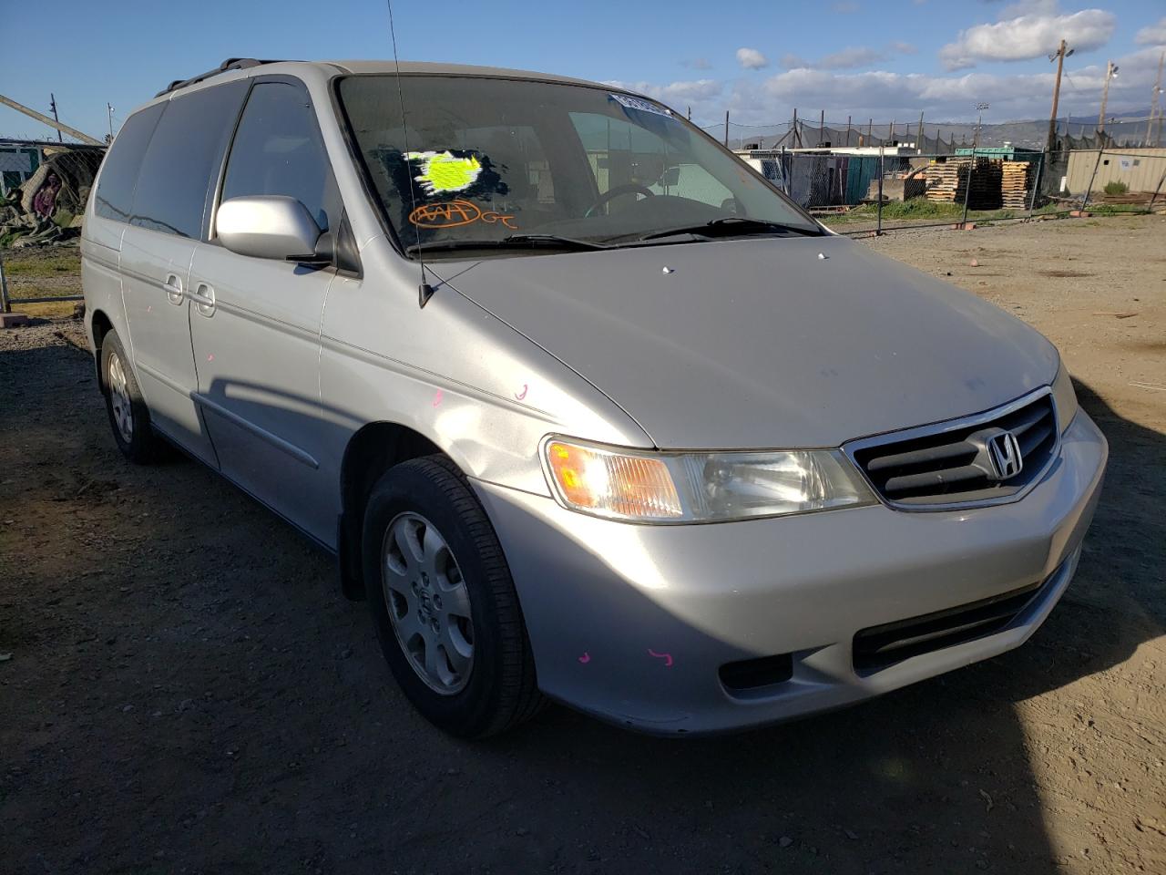 HONDA ODYSSEY EX 2004 with VIN 5FNRL18604B059277 - Photo from auction