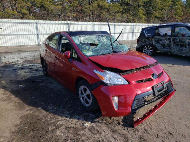 TOYOTA PRIUS 2012 with VIN JTDKN3DU2C5452323 - Photo from auction