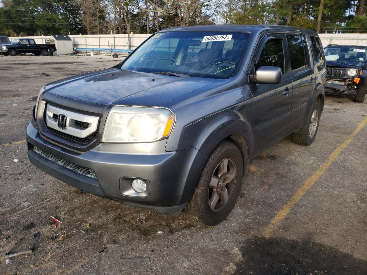 Photo 2 from auction – 2011 HONDA PILOT EX with VIN 5FNYF3H45BB001126
