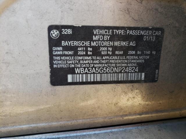Photo 10 from auction – 2013 BMW 328 I with VIN WBA3A5G56DNP24824