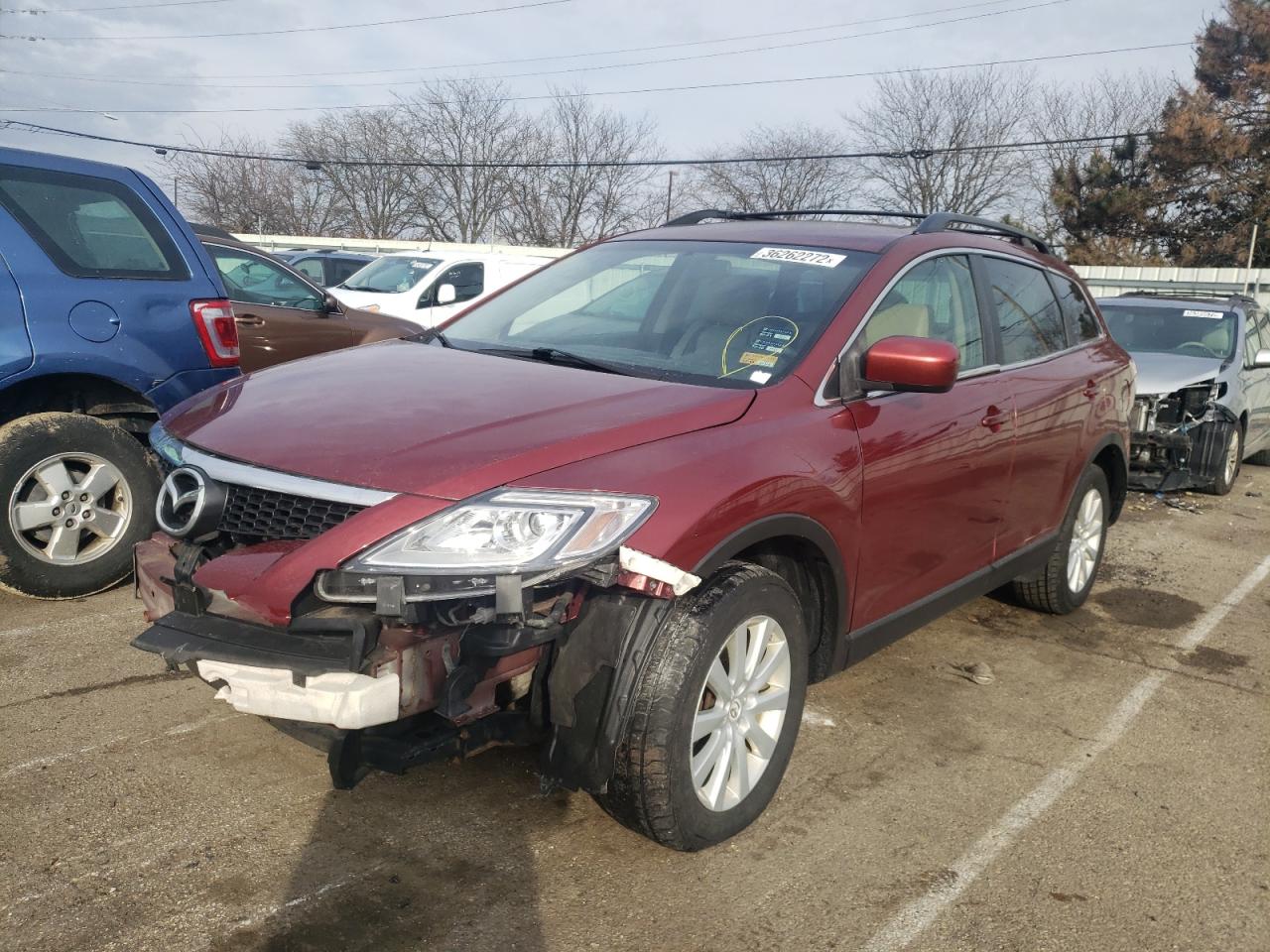 Photo 2 from auction – 2009 MAZDA CX-9 with VIN JM3TB38A590168422