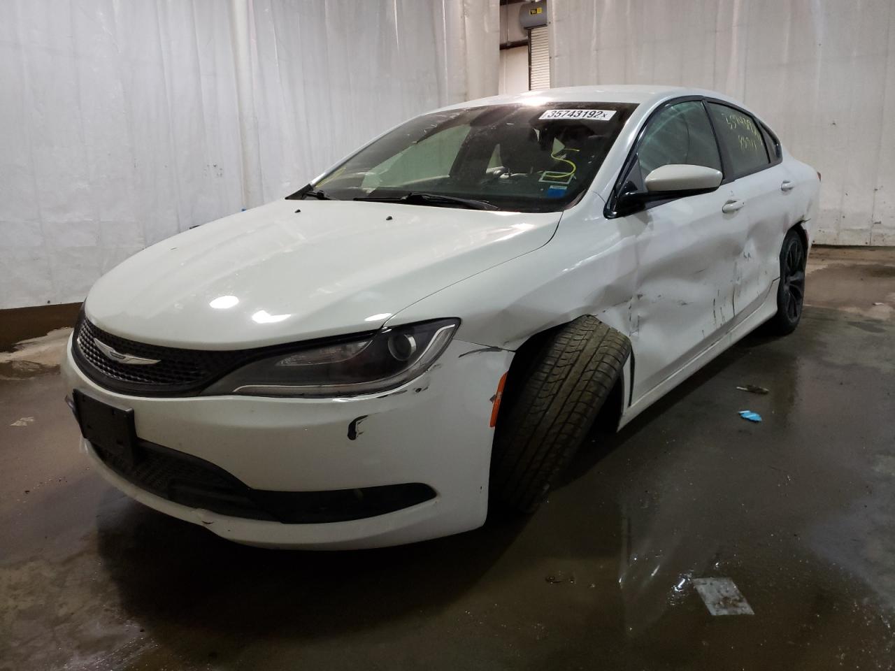 Photo 2 from auction – 2016 CHRYSLER 200 S with VIN 1C3CCCBB9GN117680
