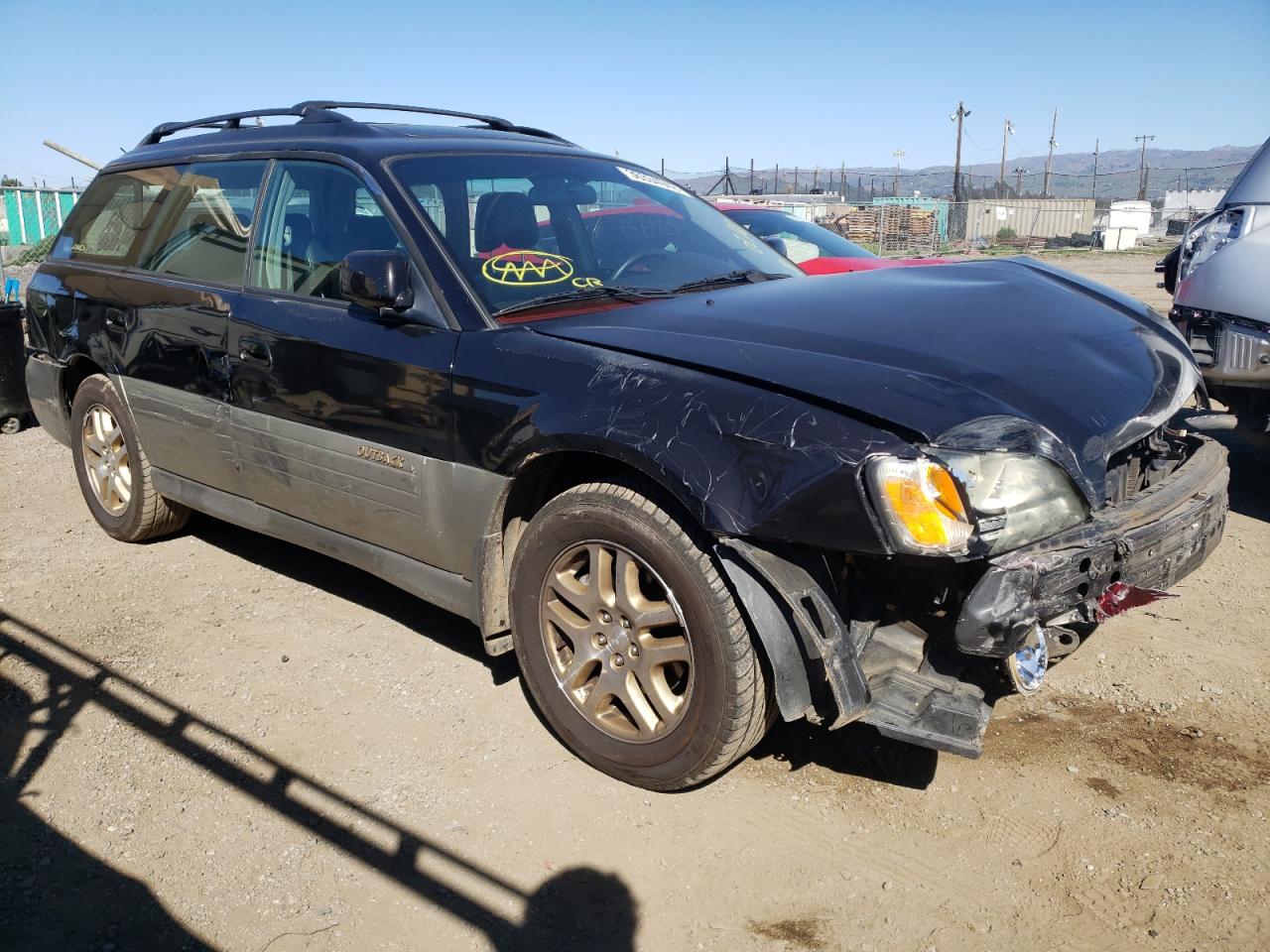 SUBARU LEGACY OUT 2001 with VIN 4S3BH686917655845 - Photo from auction