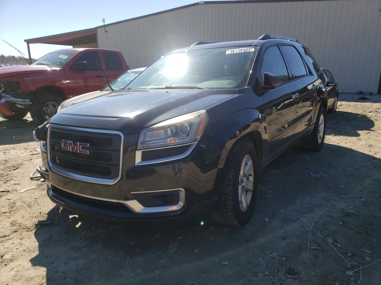 Photo 2 from auction – 2014 GMC ACADIA SLE with VIN 1GKKRPKD8EJ365328