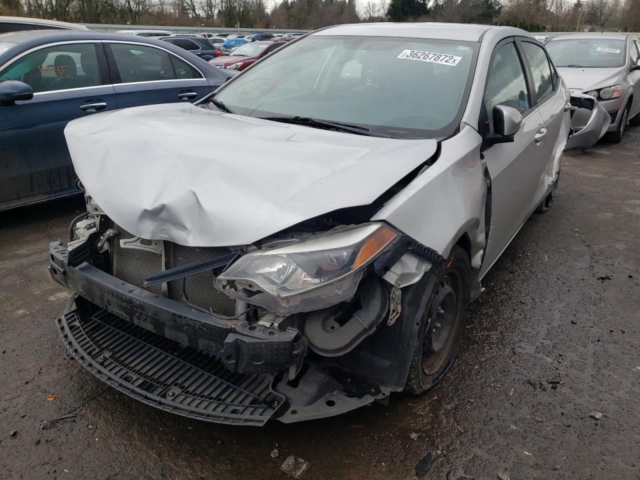 Photo 2 from auction – 2014 TOYOTA COROLLA L with VIN 5YFBURHE2EP037310