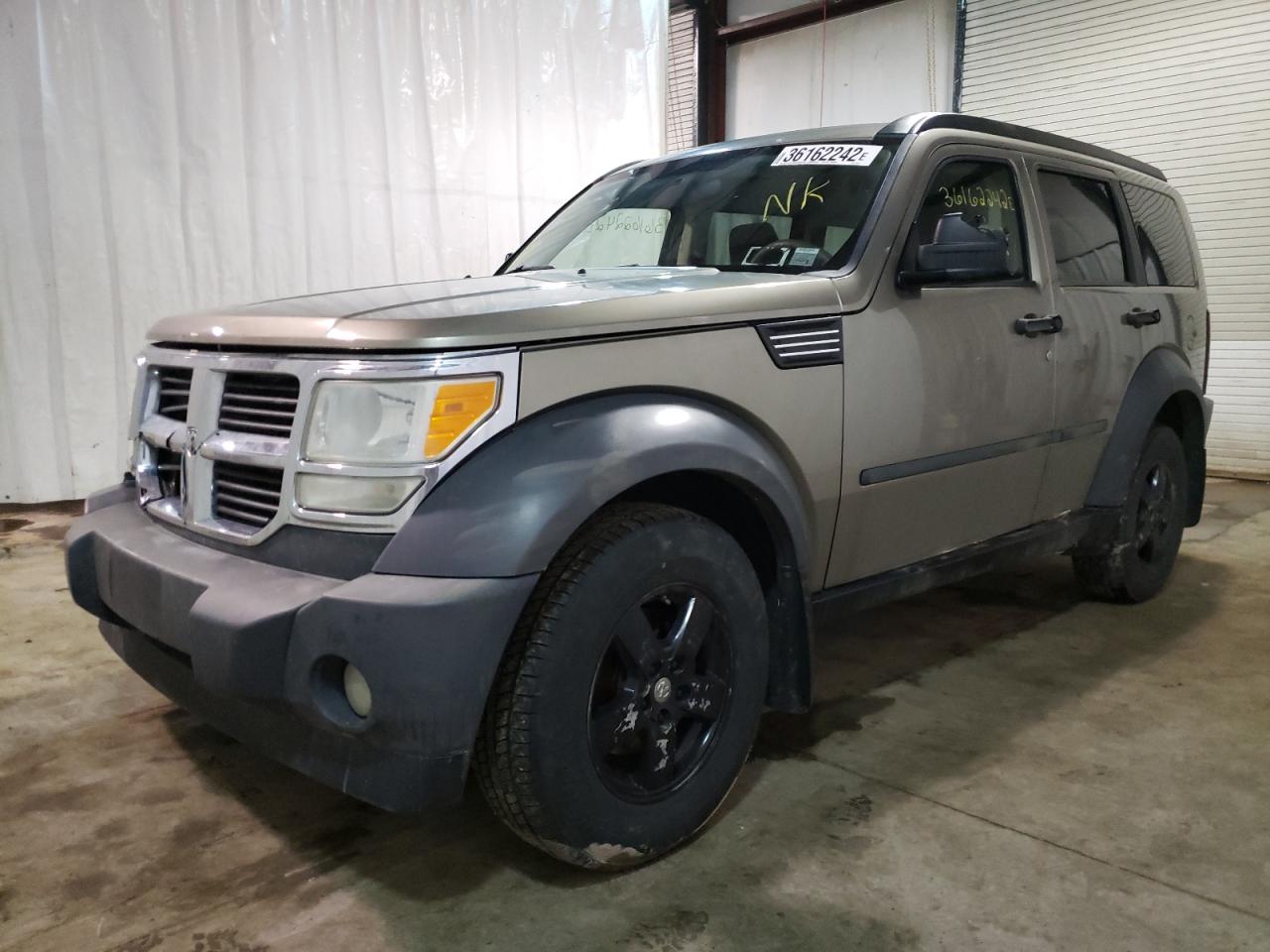 Photo 2 from auction – 2007 DODGE NITRO SXT with VIN 1D8GU28K87W636713