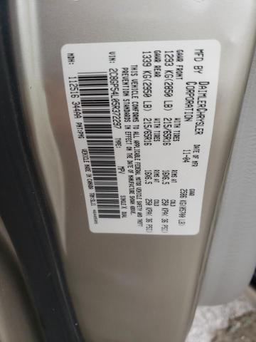 Photo 10 from auction – 2005 CHRYSLER TOWN & COU with VIN 2C8GP54L05R372297