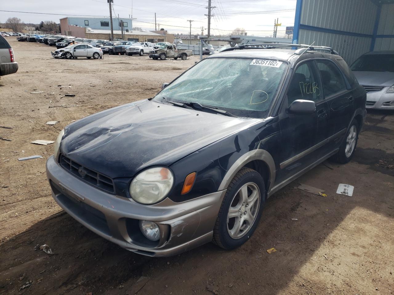 Photo 2 from auction – 2002 SUBARU IMPREZA OU with VIN JF1GG68502G829230