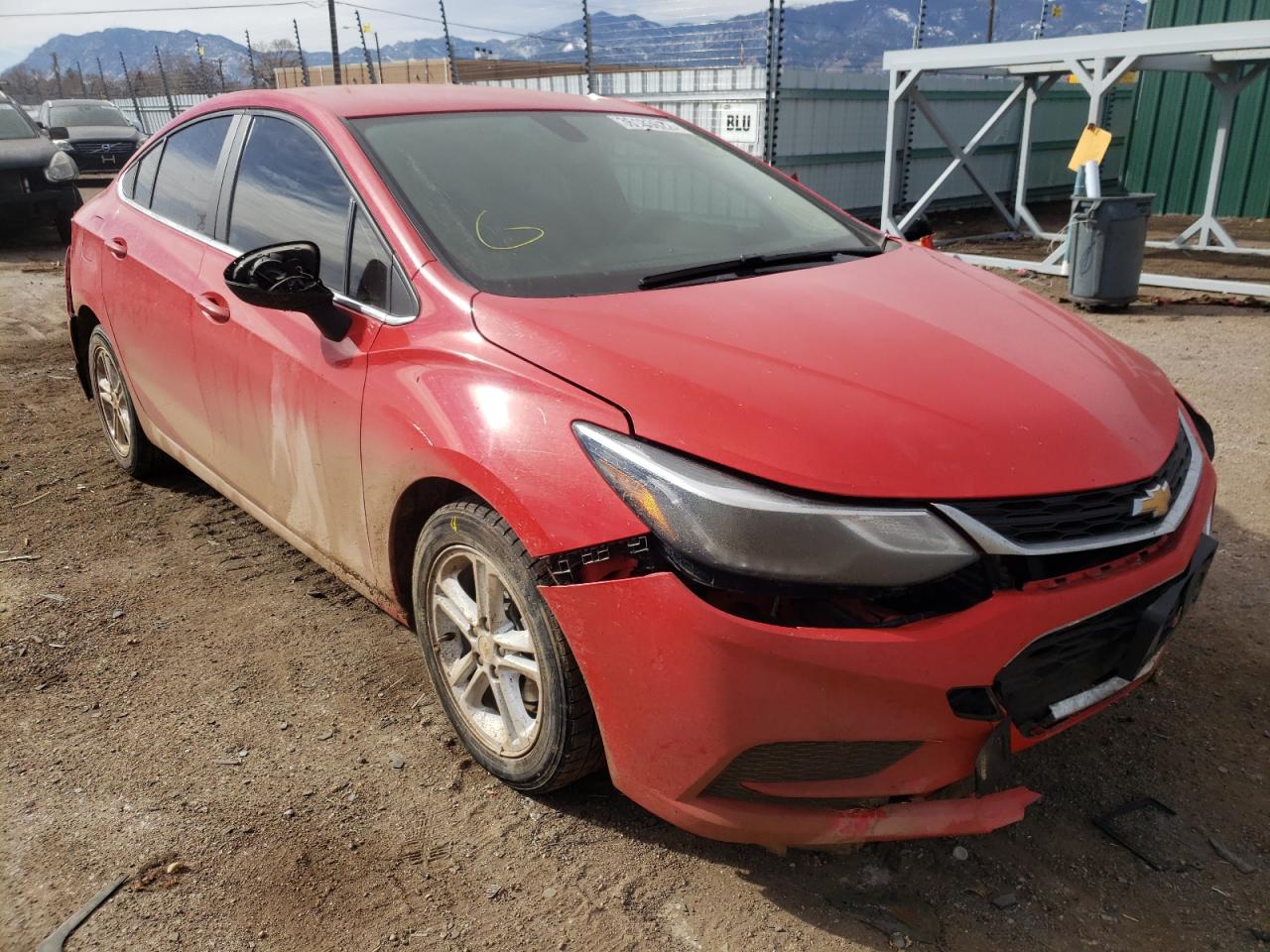 CHEVROLET CRUZE LT 2018 with VIN 1G1BE5SM0J7190892 - Photo from auction