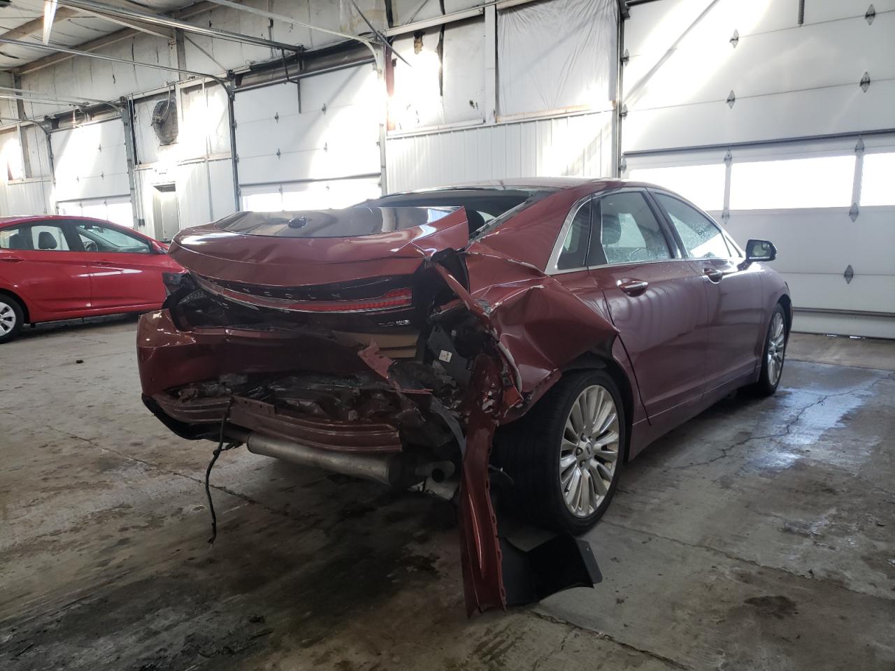 Photo 4 from auction – 2014 LINCOLN MKZ with VIN 3LN6L2J98ER833591