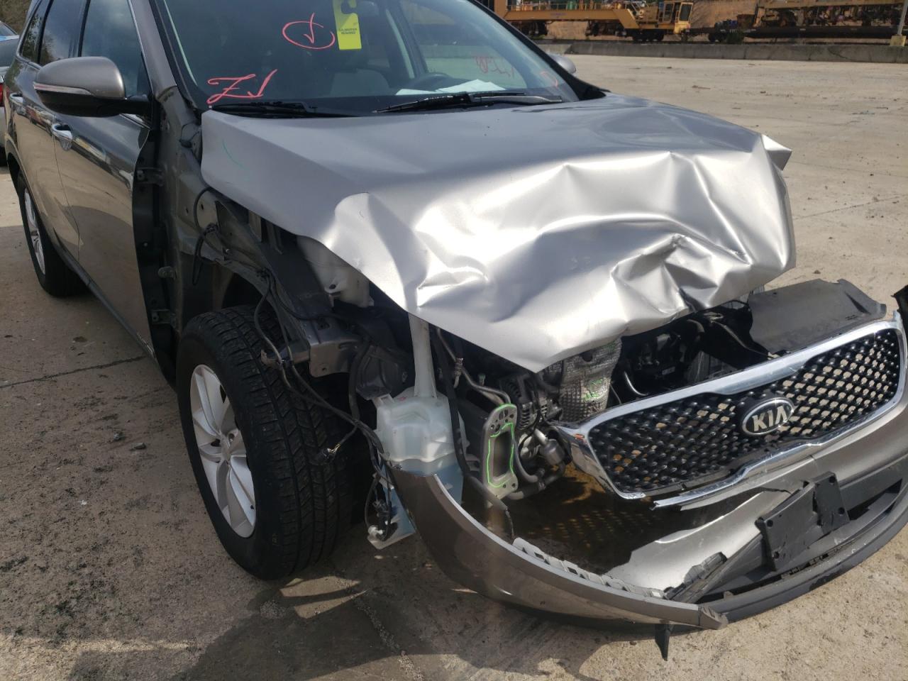 Photo 9 from auction – 2017 KIA SORENTO LX with VIN 5XYPGDA59HG192486