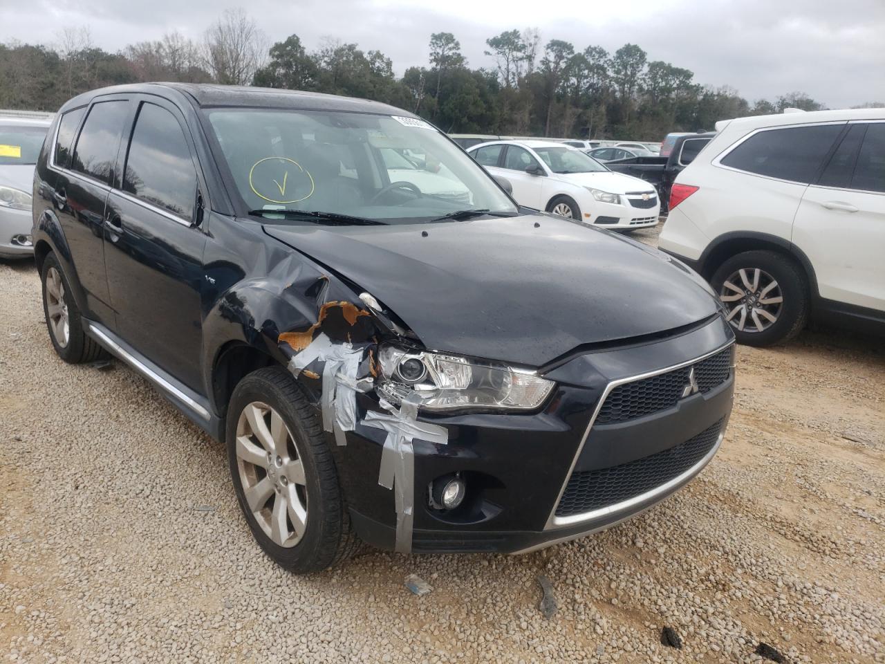 MITSUBISHI OUTLANDER 2012 with VIN JA4JS4AX0CU003201 - Photo from auction