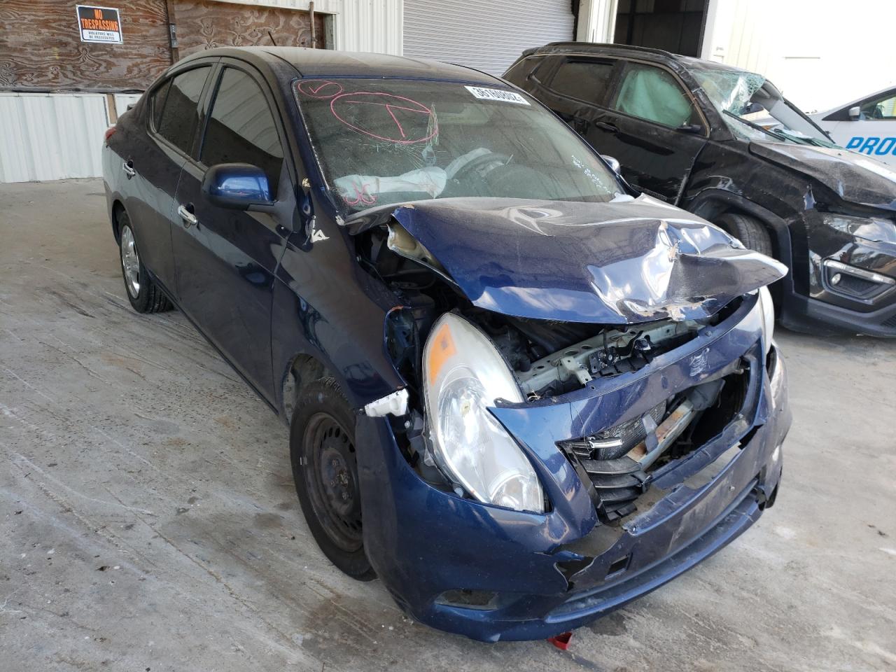 NISSAN VERSA 2014 with VIN 3N1CN7AP3EL804941 - Photo from auction