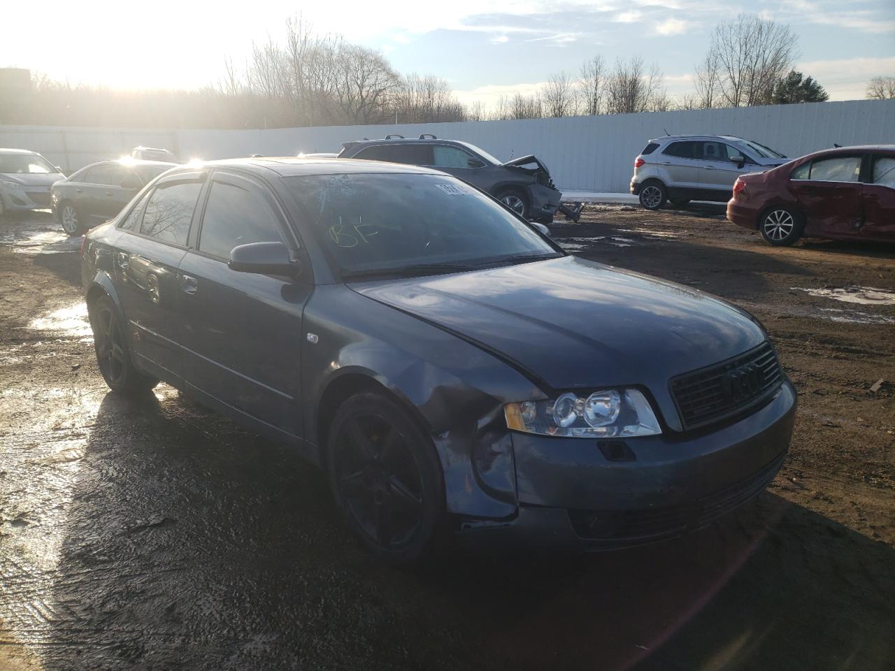 AUDI A4 2004 with VIN WAULC68E04A219321 - Photo from auction