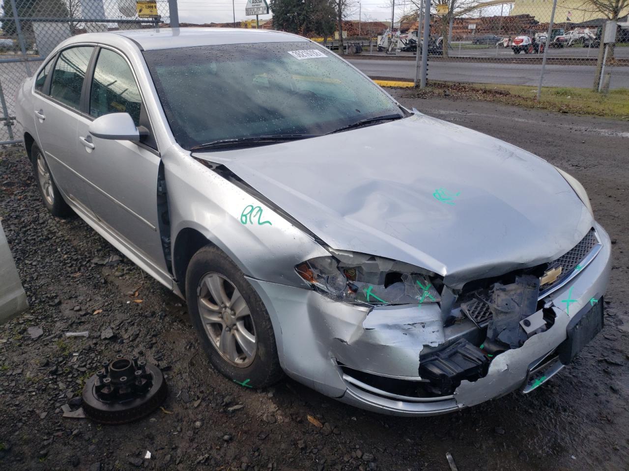 Photo 1 from auction – 2013 CHEVROLET IMPALA LS with VIN 2G1WF5E3XD1266931