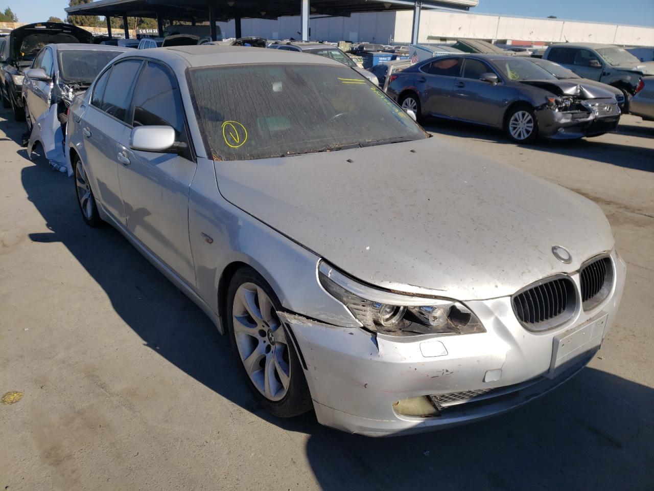 BMW 535 I 2008 with VIN WBANW13598CZ74388 - Photo from auction