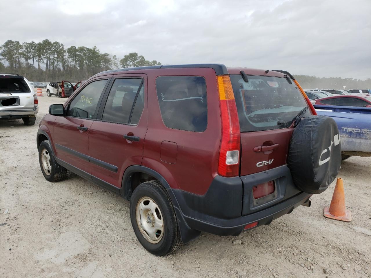 Photo 3 from auction – 2002 HONDA CR-V LX with VIN JHLRD68432C020155