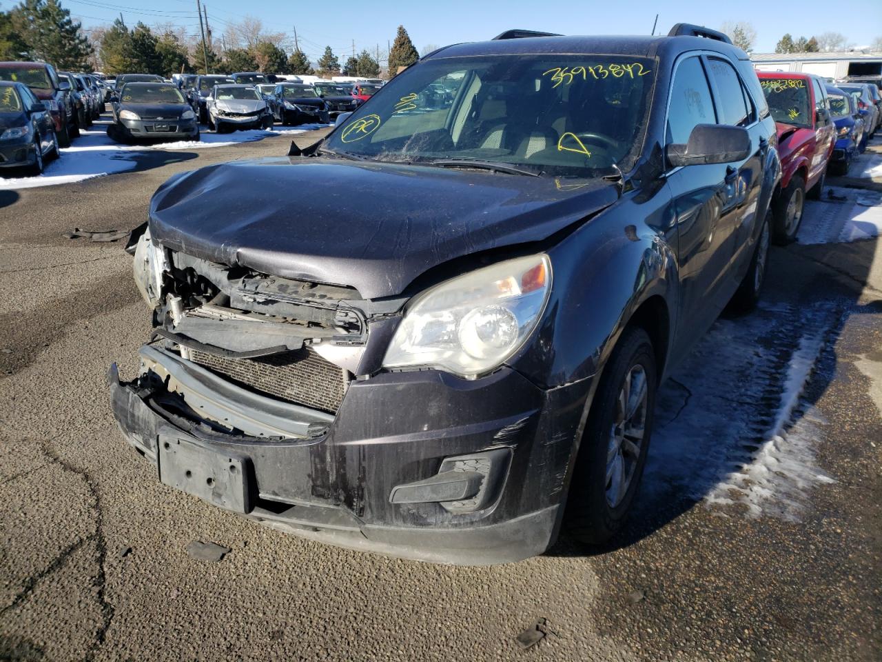 Photo 2 from auction – 2013 CHEVROLET EQUINOX LT with VIN 2GNFLEEK9D6348036