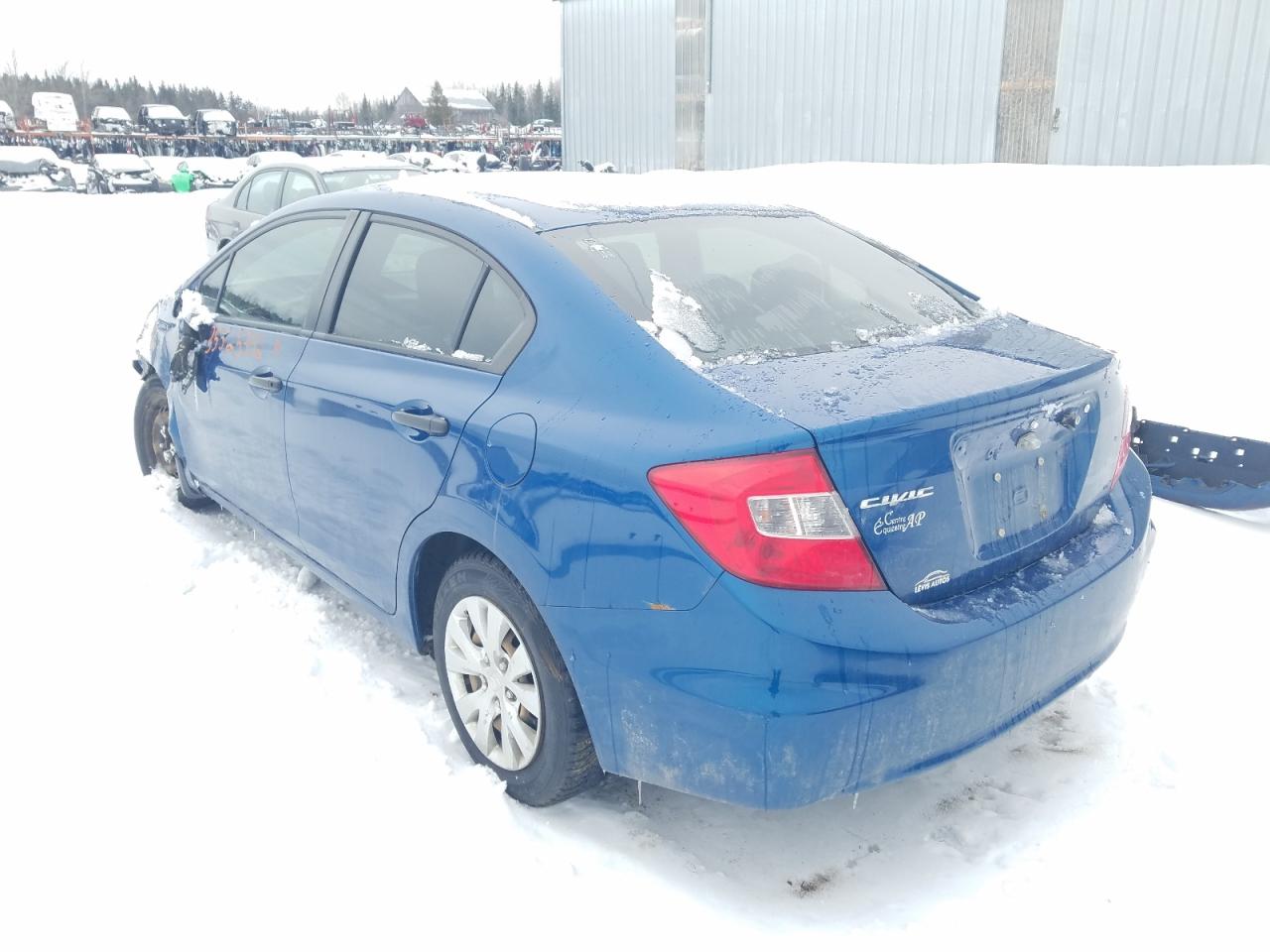 Photo 3 from auction – 2012 HONDA CIVIC DX with VIN 2HGFB2E29CH013342