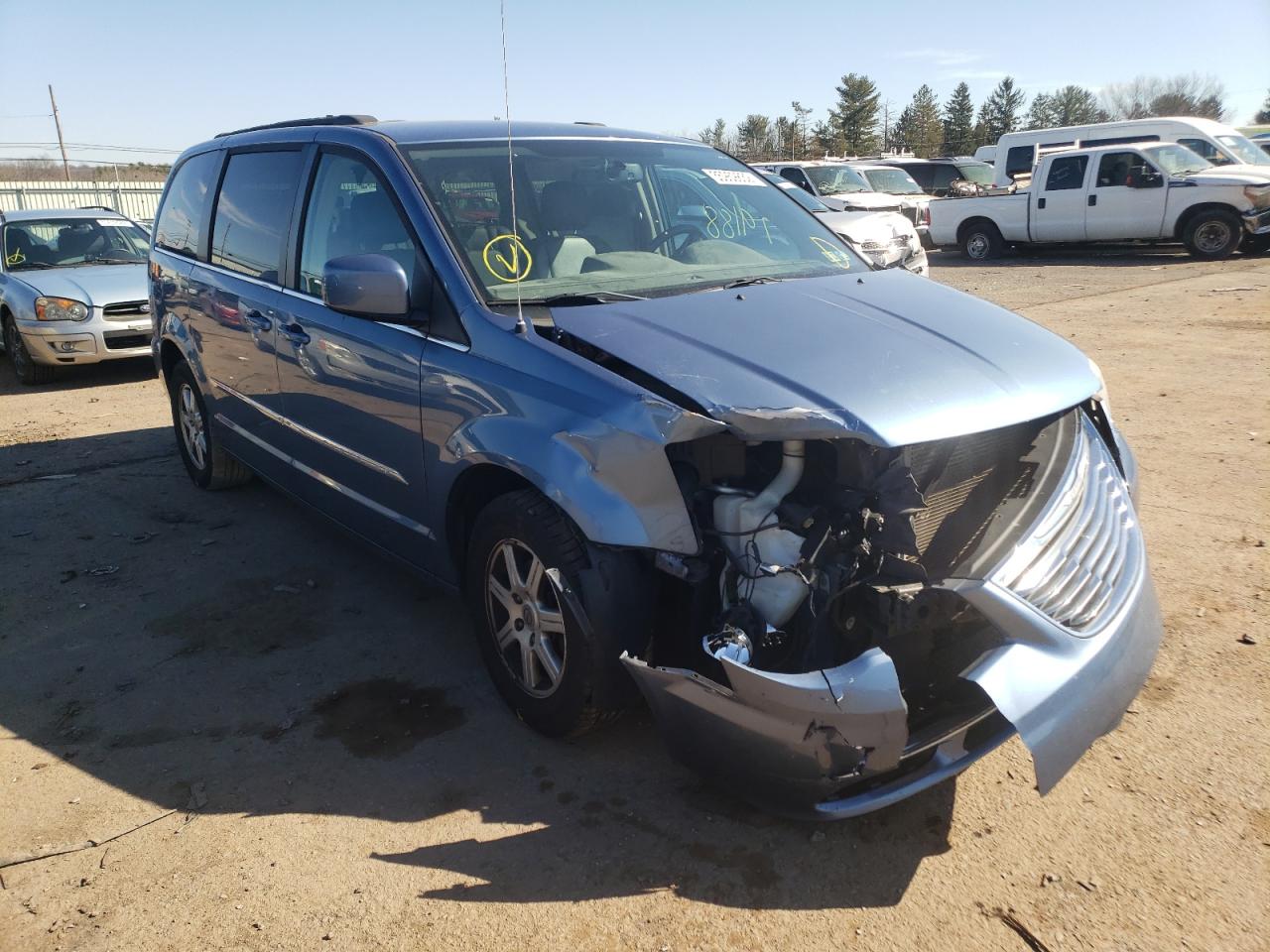 CHRYSLER TOWN & COU 2012 with VIN 2C4RC1BG3CR194774 - Photo from auction
