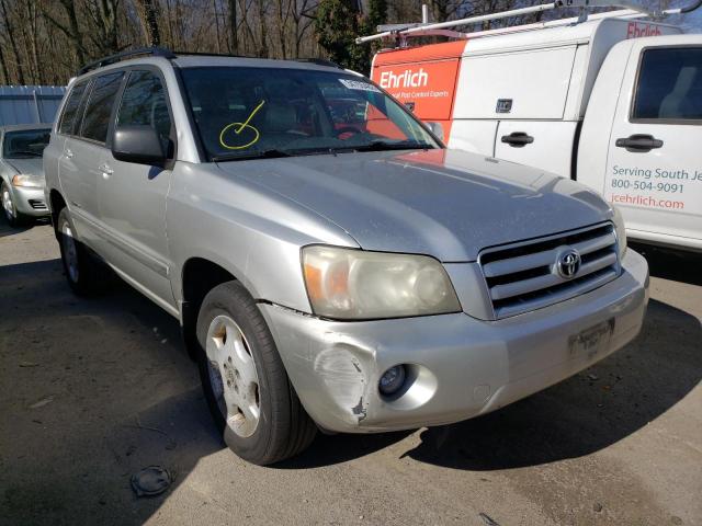 TOYOTA HIGHLANDER 2006 with VIN JTEEP21A760163611 - Photo from auction