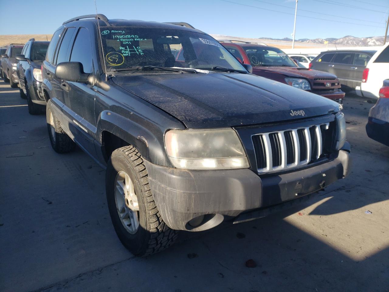 JEEP GRAND CHER 2004 with VIN 1J4GW48S64C345249 - Photo from auction