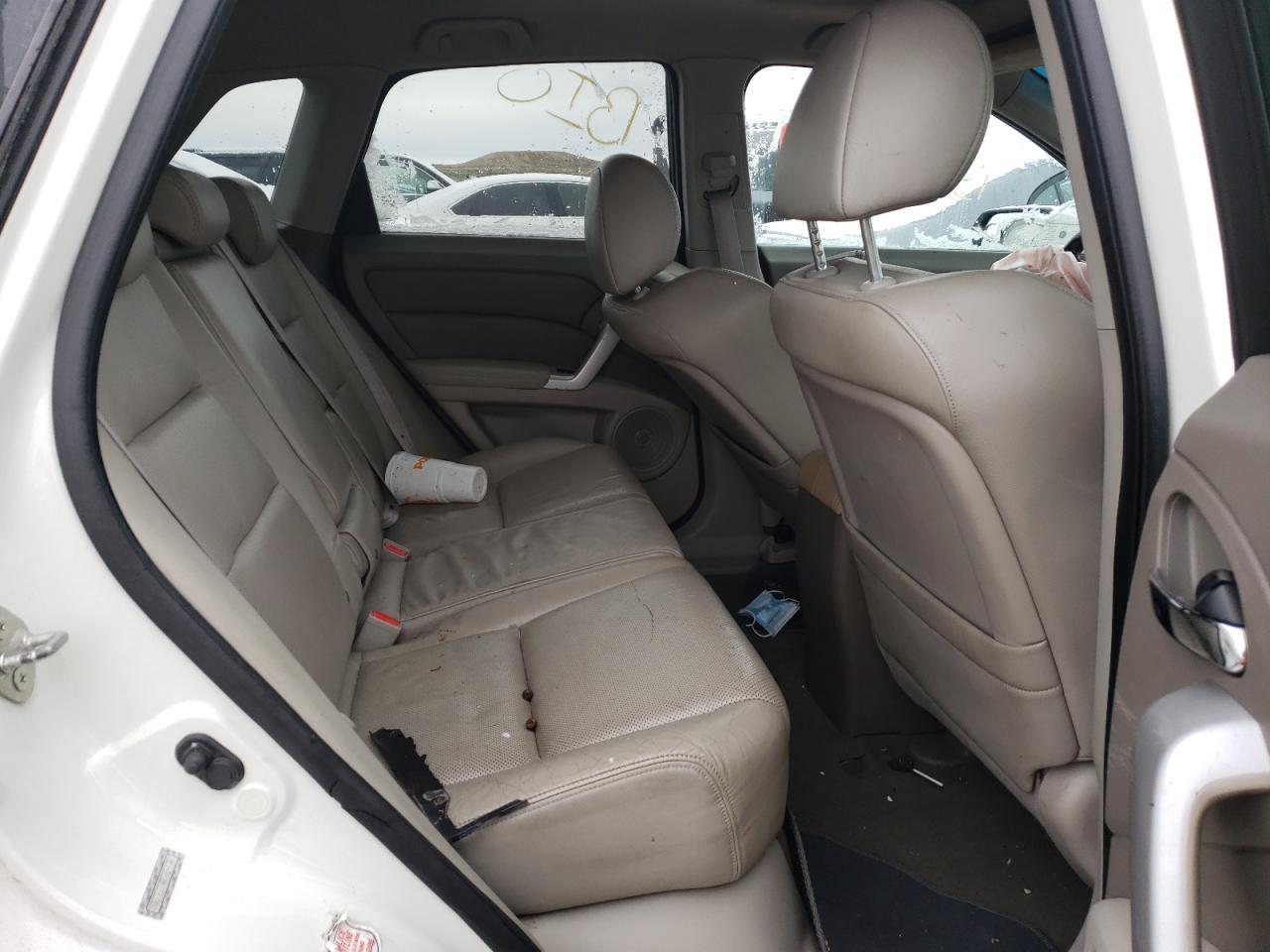 Photo 6 from auction – 2007 ACURA RDX TECHNO with VIN 5J8TB18507A004438